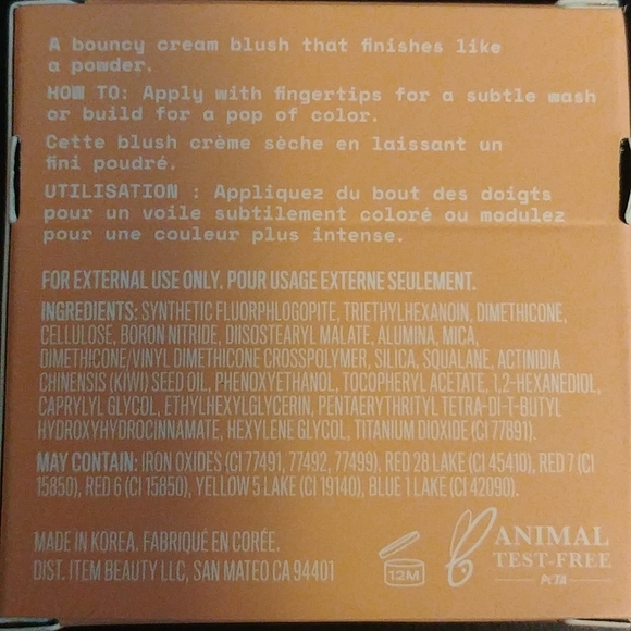 ITEM beauty for Addison Ray cream blush - Picture 2 of 5